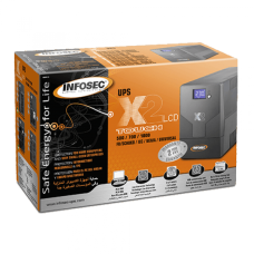 Ups Infosec X2 Touch - 1600 Line-interactive 1600VA